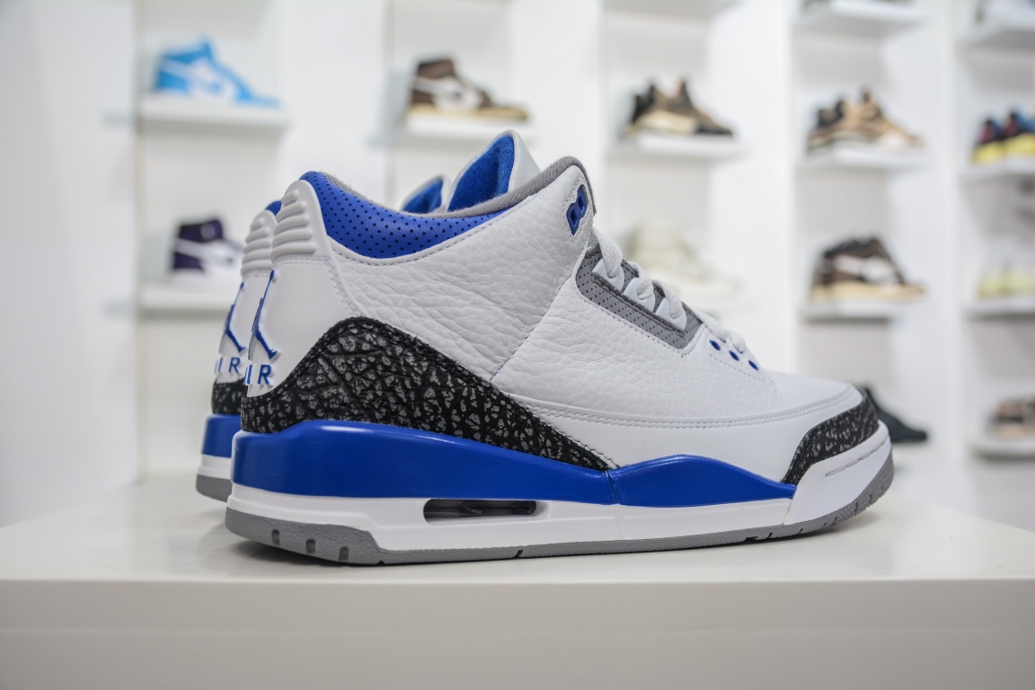 480  Air Jordan 3 ”Racer Blue”赛车蓝 CT8532-145