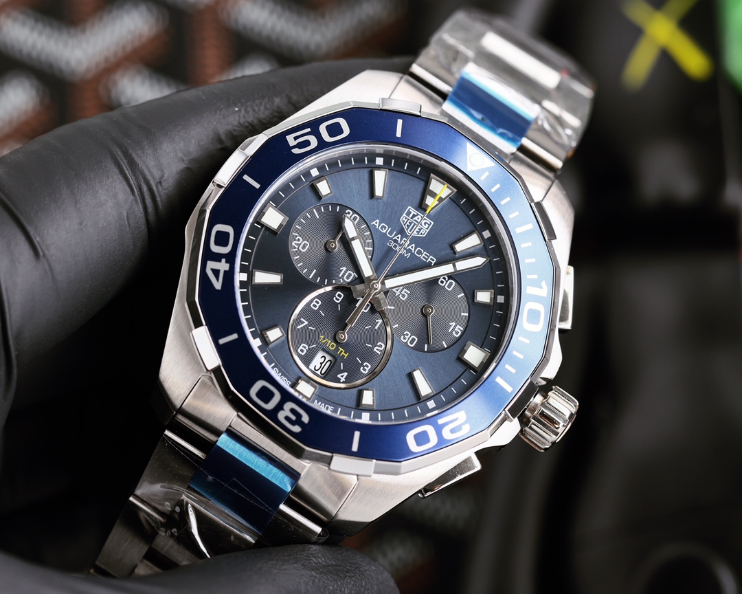Luxury Tag Heuer Steel Watch with Quartz Movement and Sapphire Crystal, Exclusive Design. - 图片 9
