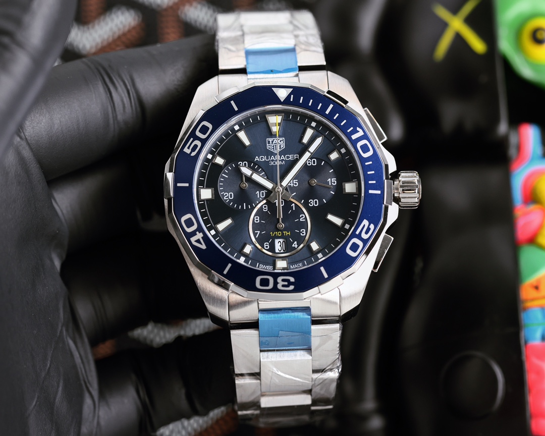 Luxury Tag Heuer Steel Watch with Quartz Movement and Sapphire Crystal, Exclusive Design. - 图片 8