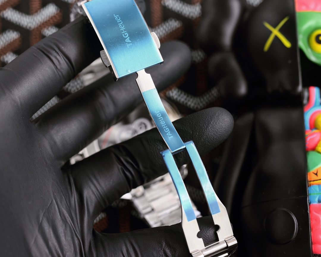 Luxury Tag Heuer Steel Watch with Quartz Movement and Sapphire Crystal, Exclusive Design. - 图片 7
