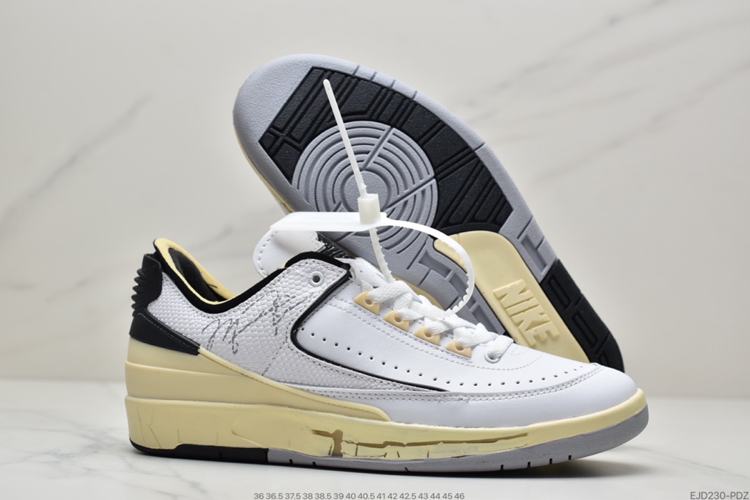 350 纯原Off White x Air Jordan 2 Low SP AJ2 乔2联名款篮球鞋DJ4375-106-莆田鞋,莆田鞋货源,高仿鞋,高仿鞋货源,安福档口,莆田高仿鞋,莆田鞋批发,高仿鞋批发,莆田高仿运动鞋,高仿运动鞋,莆田运动鞋 350 纯原Off White x Air Jordan 2 Low SP AJ2 乔2联名款篮球鞋DJ4375-106