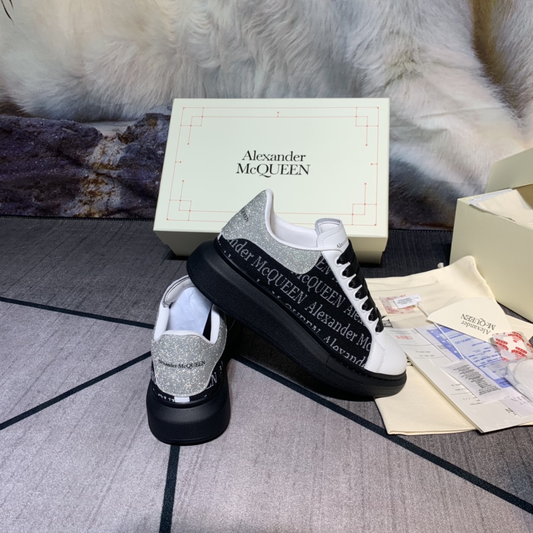 versión superior Pareja modelos 2902021. Alexander McQUEEN zapatos casuales Europa en nombre de la c