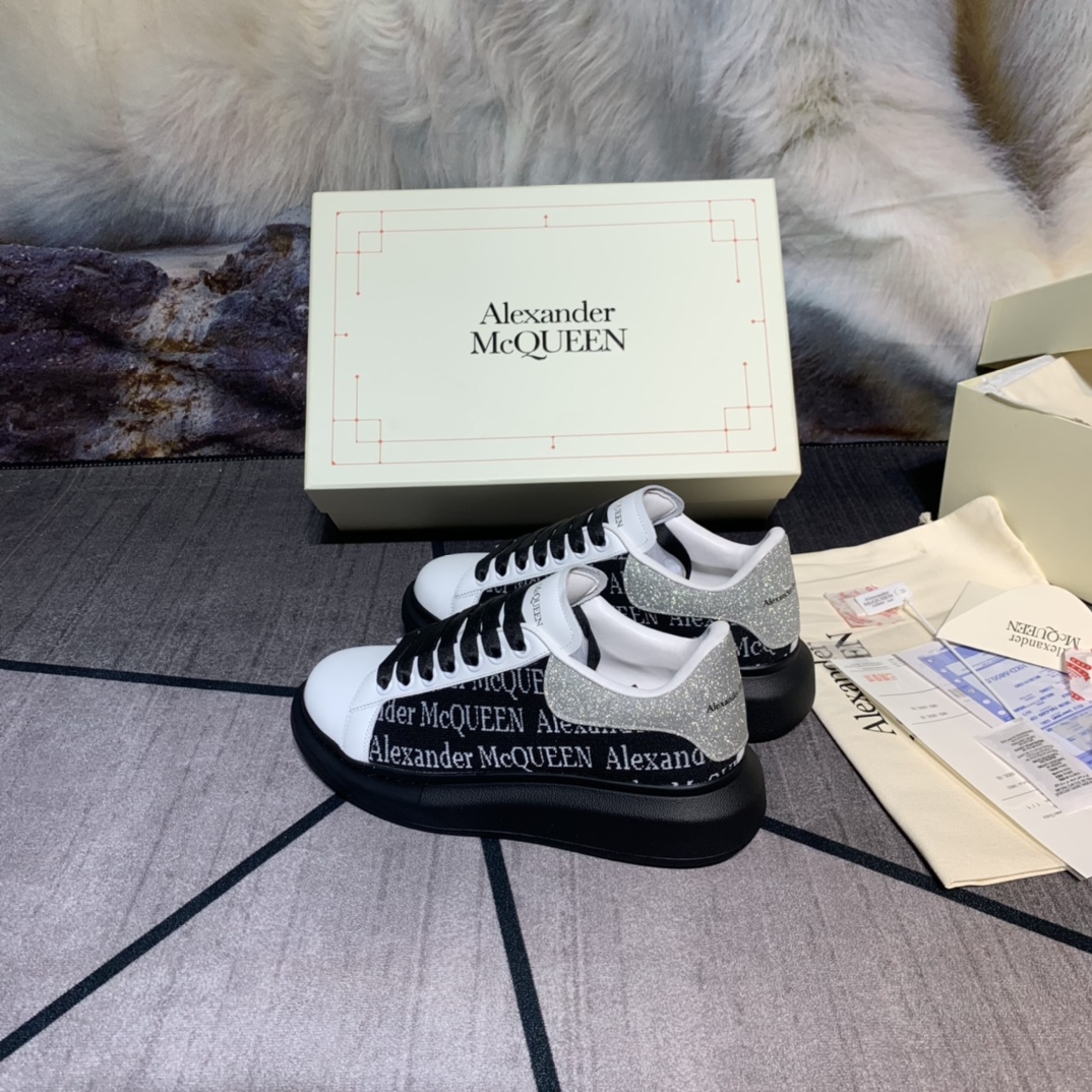 versión superior Pareja modelos 2902021. Alexander McQUEEN zapatos casuales Europa en nombre de la c