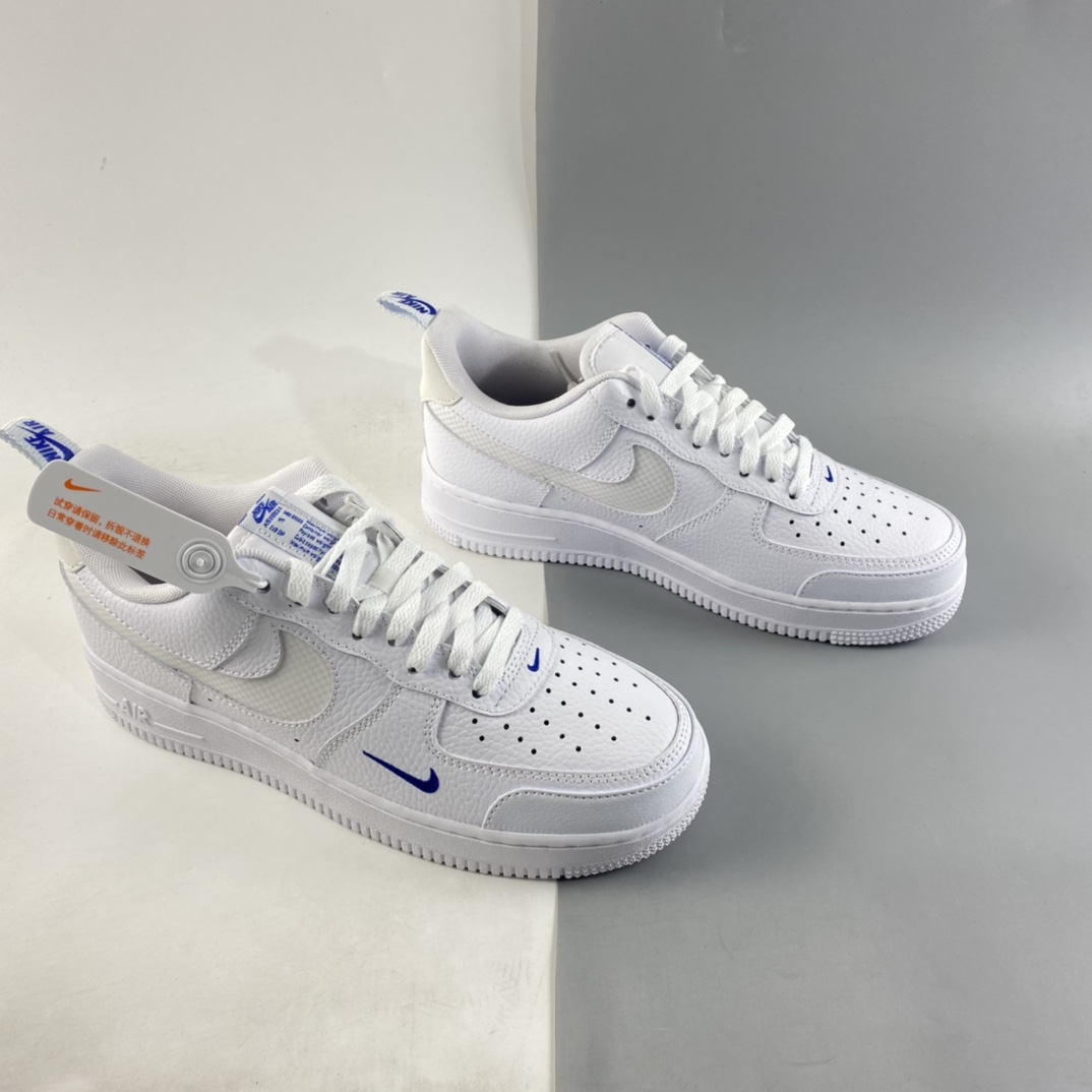 P200  NIKE Air Force 1’07 Low 空军一号3M镂空反光低帮休闲板鞋 DN4433-100