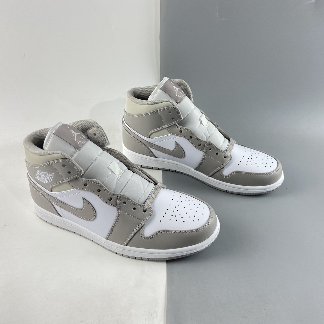 P260  Air Jordan 1 Mid AJ1 乔1 中帮百搭休闲运动板鞋 554724-082