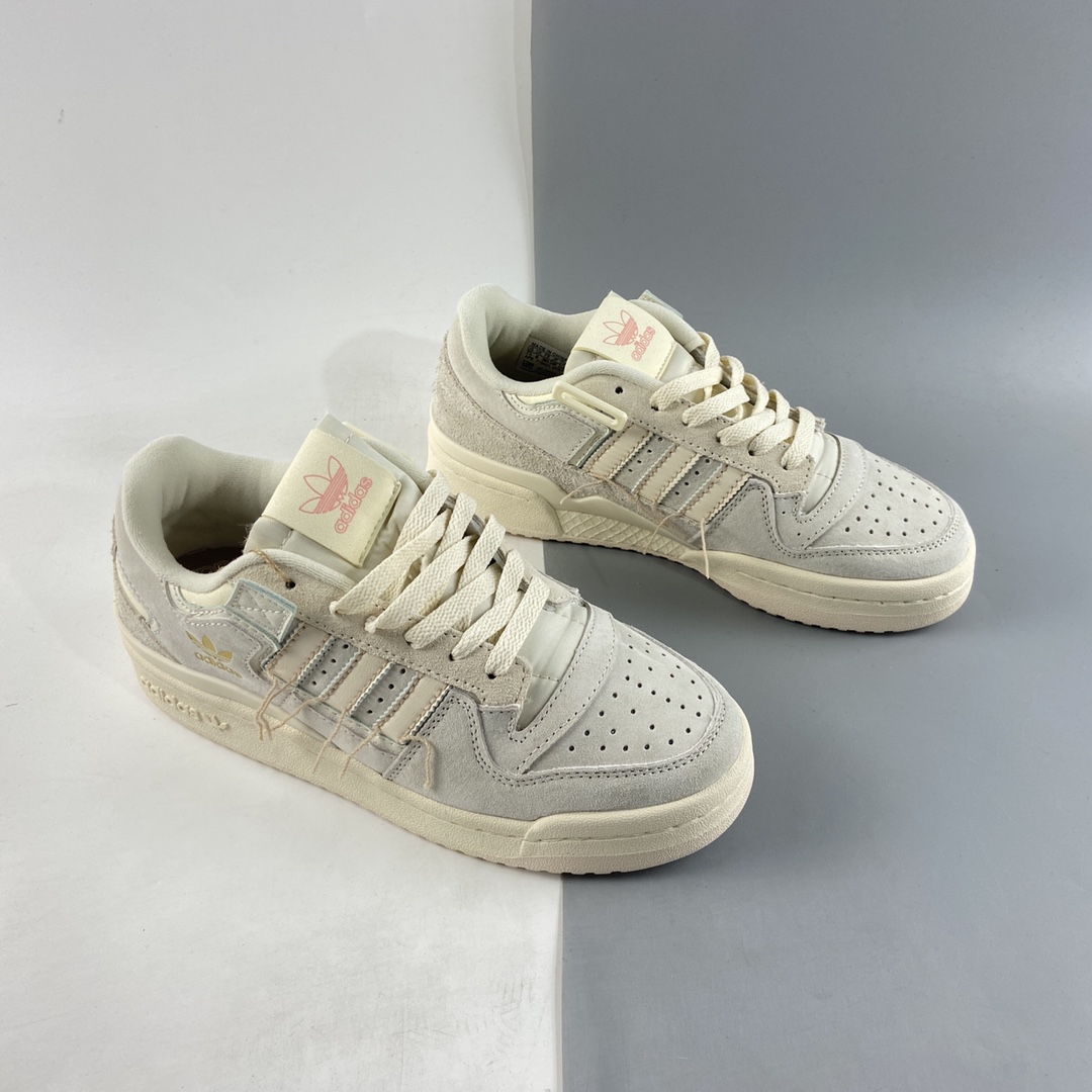 P200  Adidas  Forum 84 Low 全猪八材质低帮百搭潮流休闲运动板鞋 GW0299