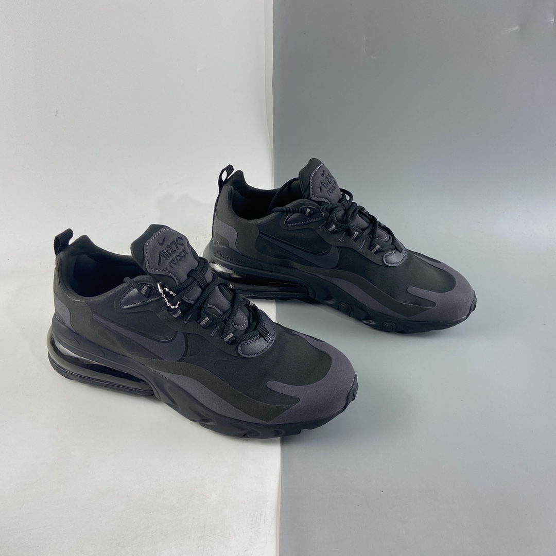 P170  NIKE Air Max 270 React 秋季新款半掌气垫休闲跑鞋 CI3866-003