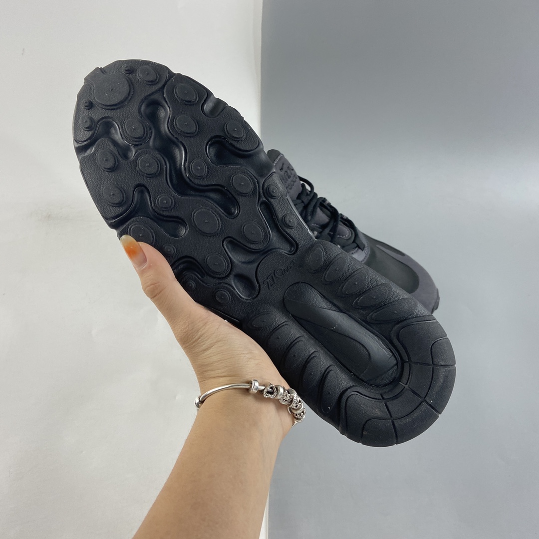 P170  NIKE Air Max 270 React 秋季新款半掌气垫休闲跑鞋 CI3866-003