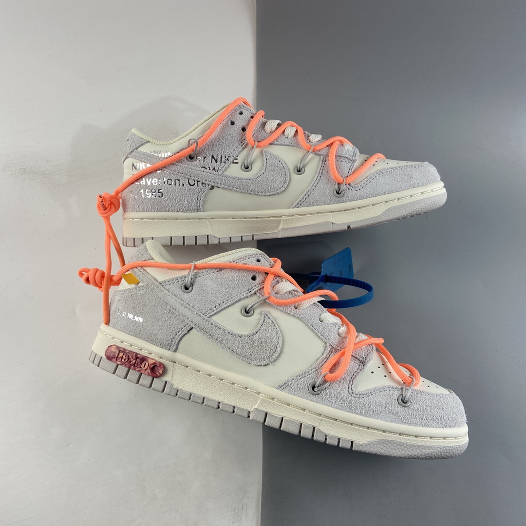 P380  品牌Off-White x Nike SB Dunk Low”The 50”扣篮系列低帮经典百搭休闲运动板鞋  DJ0950-119