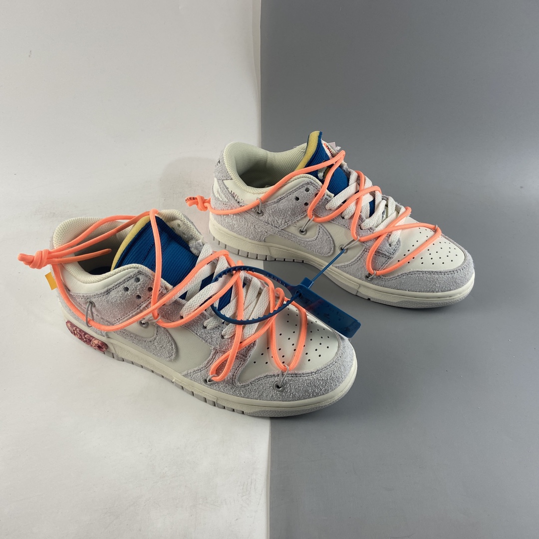 P380  品牌Off-White x Nike SB Dunk Low”The 50”扣篮系列低帮经典百搭休闲运动板鞋  DJ0950-119