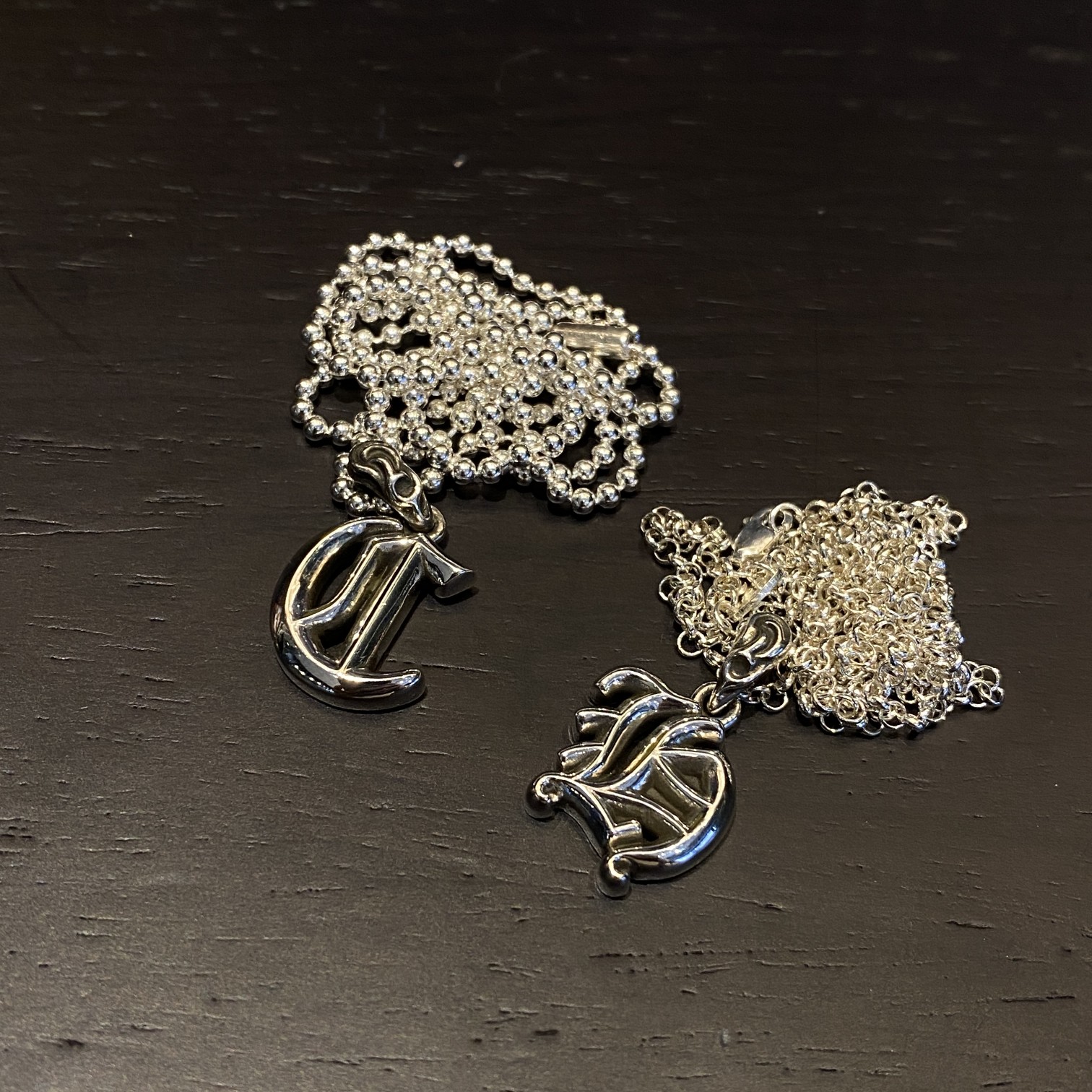 Chrome Hearts 新品上架𝐂𝐡𝐫𝐨𝐦𝐞 𝐡𝐞𝐚𝐫𝐭𝐬克罗心 26个字母项链