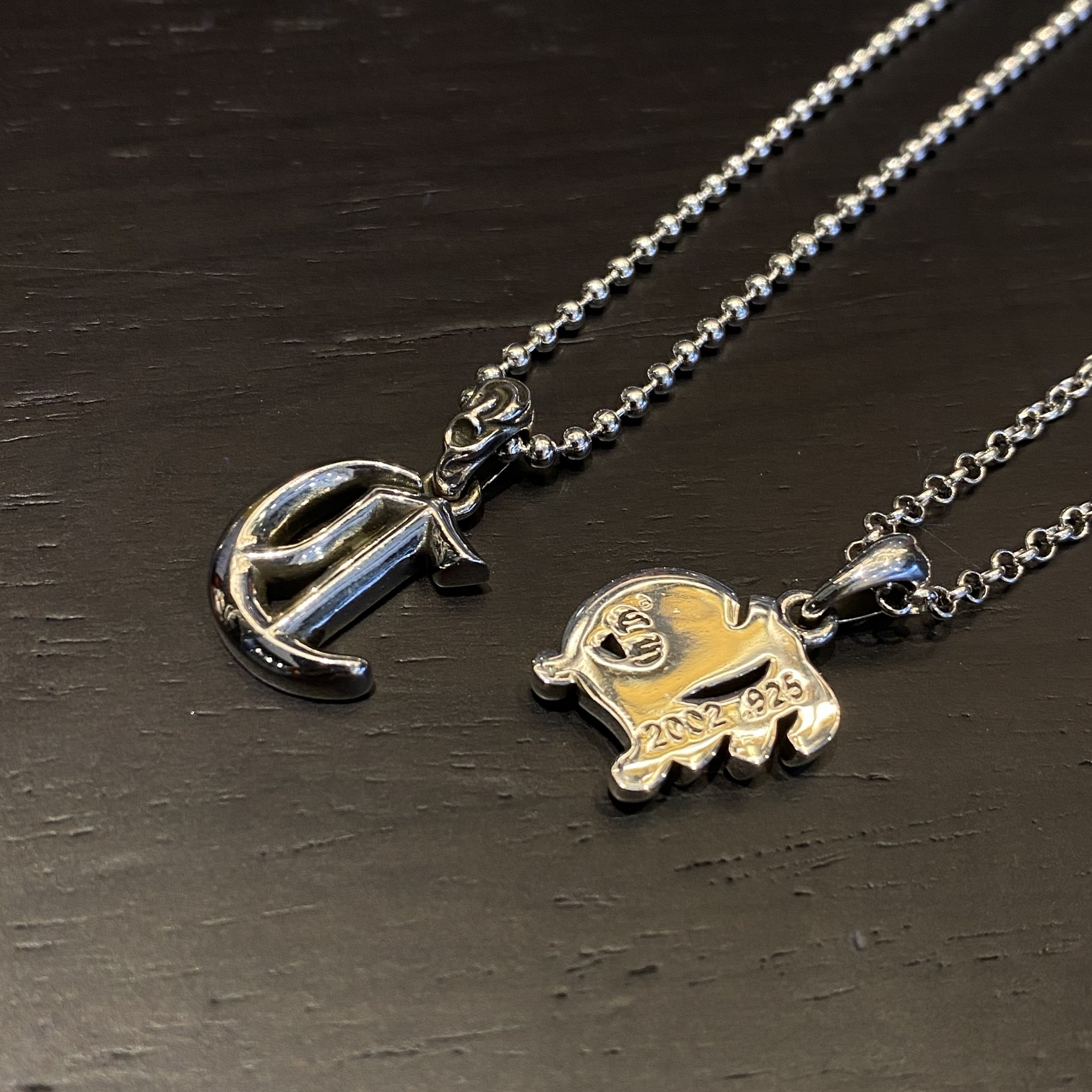 Chrome Hearts 新品上架𝐂𝐡𝐫𝐨𝐦𝐞 𝐡𝐞𝐚𝐫𝐭𝐬克罗心 26个字母项链