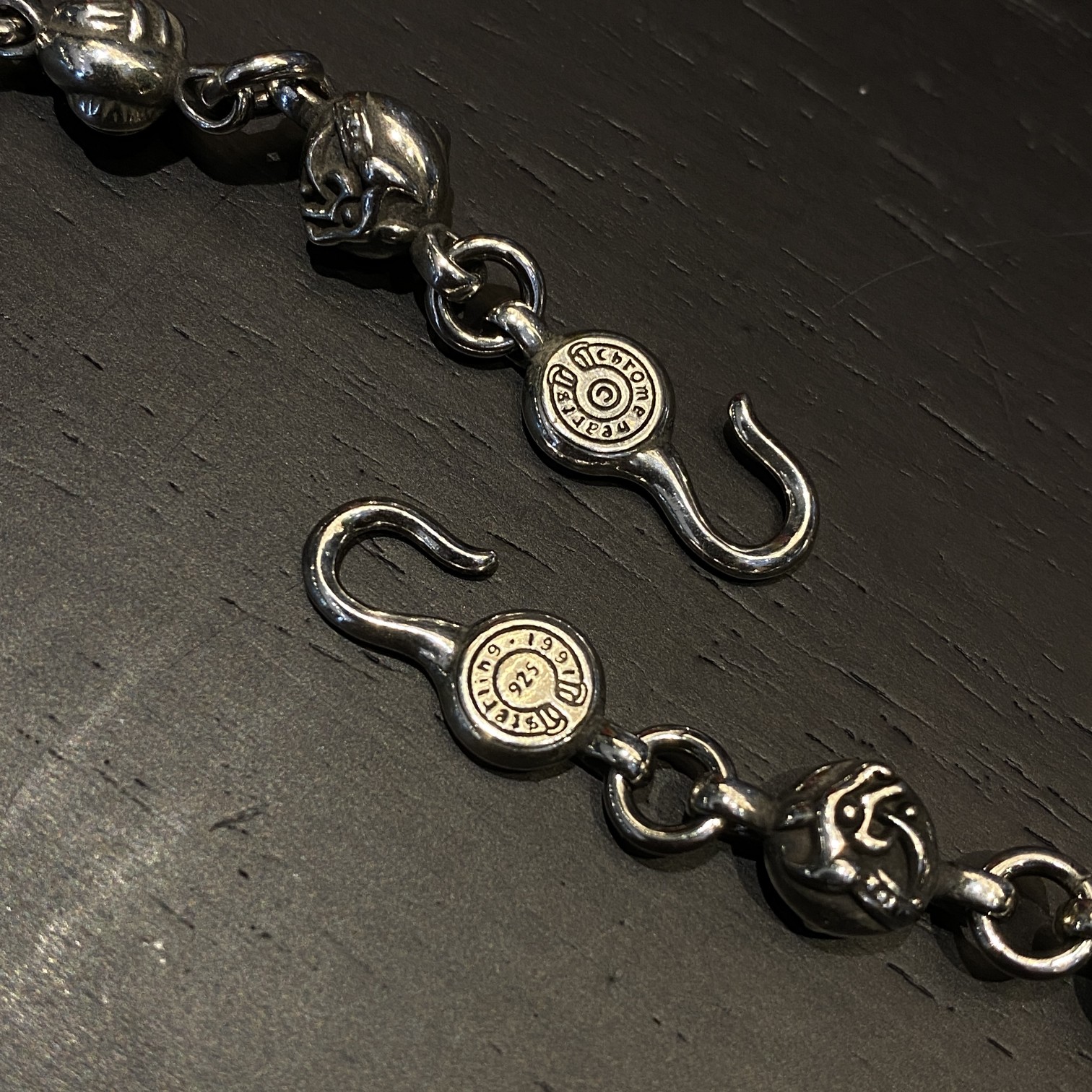 Chrome Hearts 新品上架𝐂𝐡𝐫𝐨𝐦𝐞 𝐡𝐞𝐚𝐫𝐭𝐬 克罗心六元素花珠手链