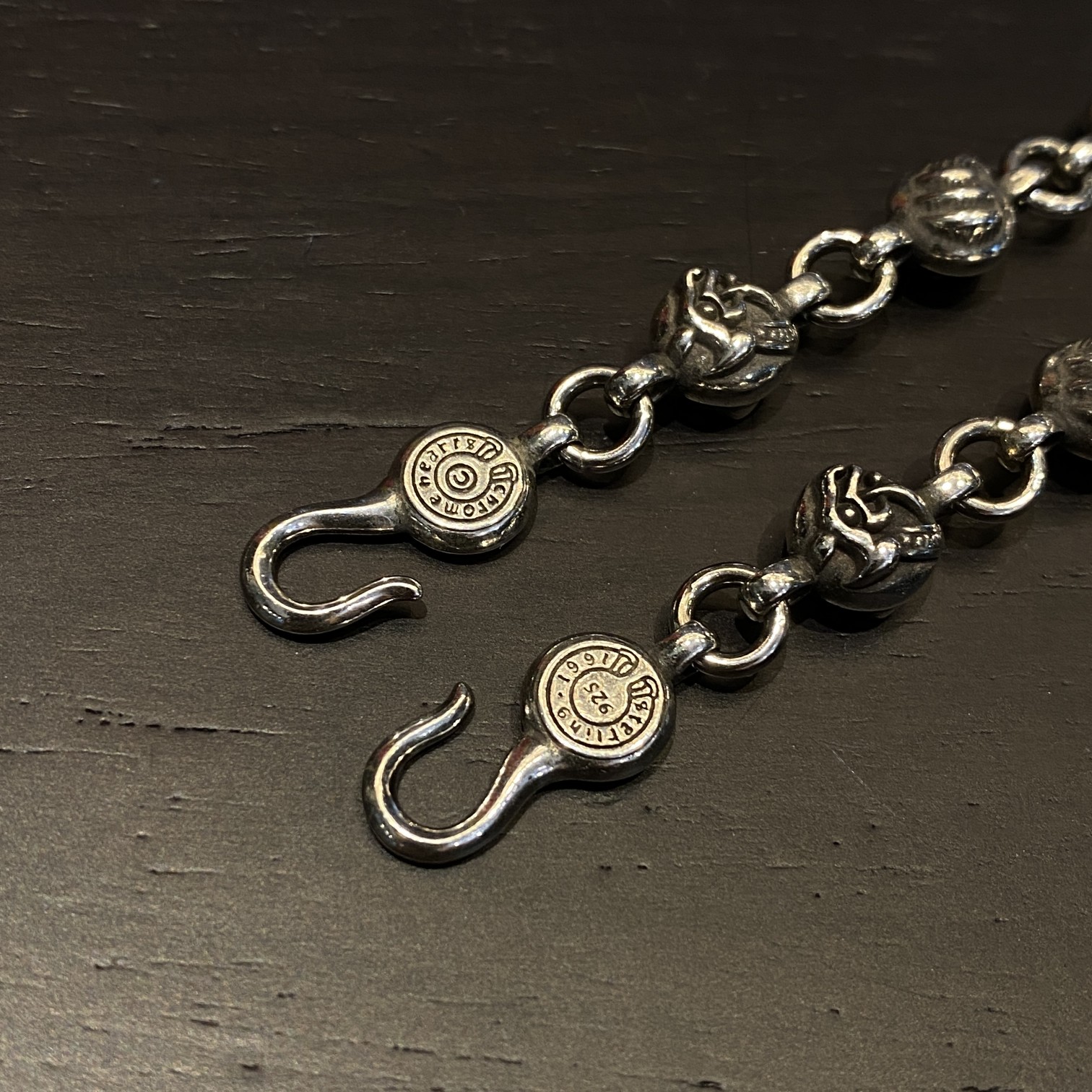 Chrome Hearts 新品上架𝐂𝐡𝐫𝐨𝐦𝐞 𝐡𝐞𝐚𝐫𝐭𝐬 克罗心六元素花珠手链