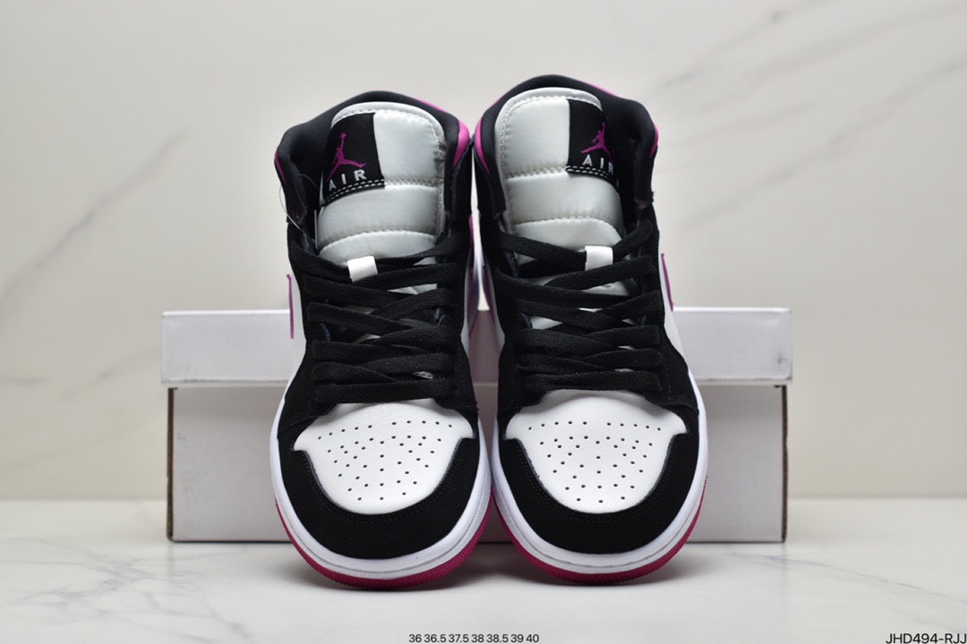 190 Air Jordan 1 Mid ”Obsidian”黑曜石 乔一中邦 554724-174