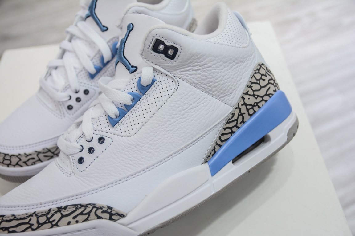 480  Air Jordan 3 ”UNC”北卡蓝 CT8532-104