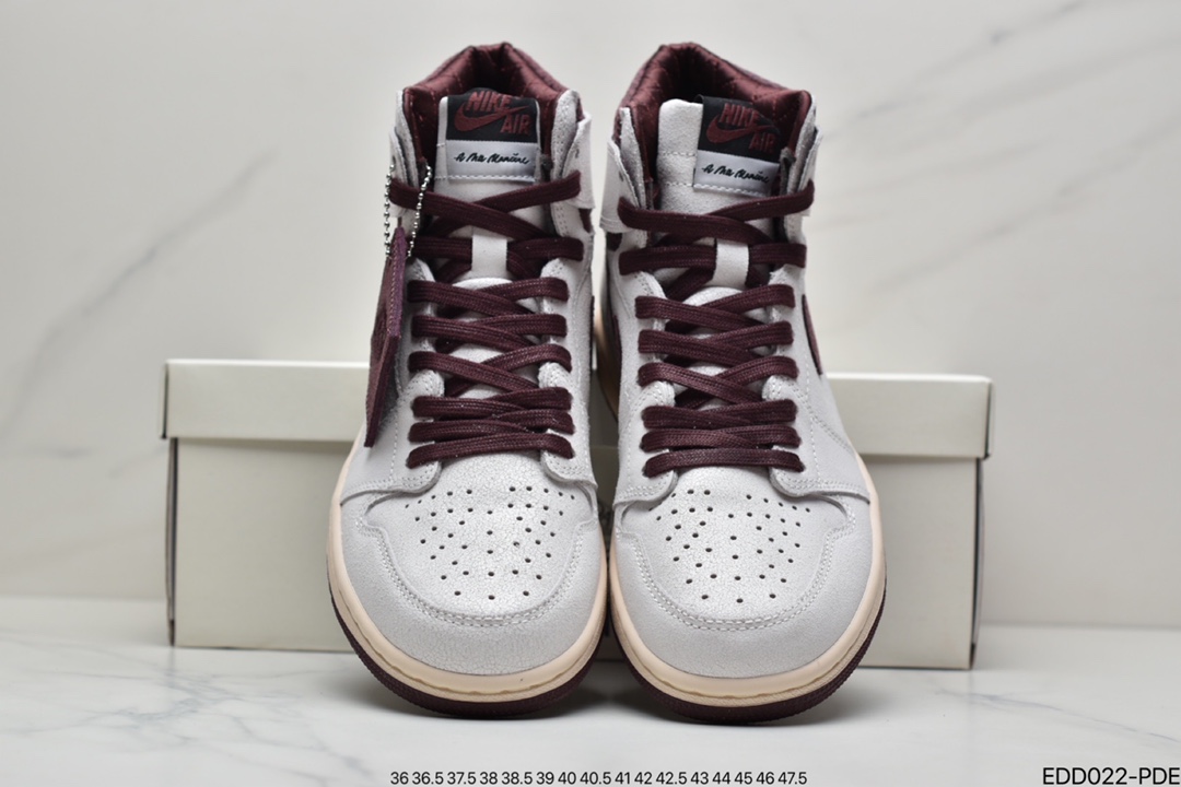 340 Maniére x Nike Air Jordan 1 Retro High OG ”White Sail/Maroon”AJ1代经典复古经典高帮百搭文化篮球鞋“帆白酒红蛇纹”DO7097-100-莆田鞋,莆田鞋货源,高仿鞋,高仿鞋货源,安福档口,莆田高仿鞋,莆田鞋批发,高仿鞋批发,莆田高仿运动鞋,高仿运动鞋,莆田运动鞋 340 Maniére x Nike Air Jordan 1 Retro High OG ”White Sail/Maroon”AJ1代经典复古经典高帮百搭文化篮球鞋“帆白酒红蛇纹”DO7097-100
