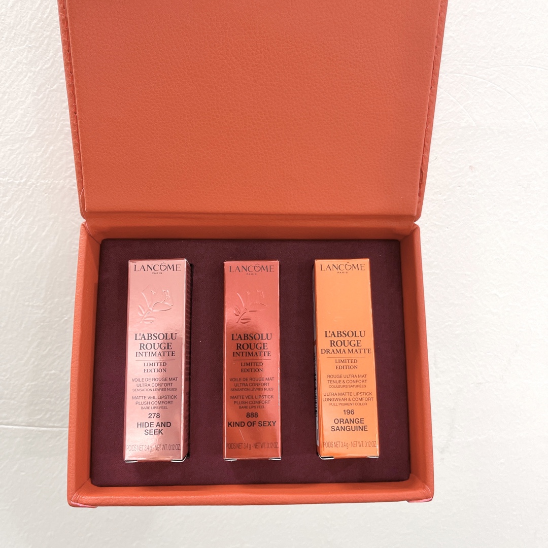 Lancome Limited Edition Leather Lipstick Set - French Words Of Love Design 3 i1635917634 1026 2