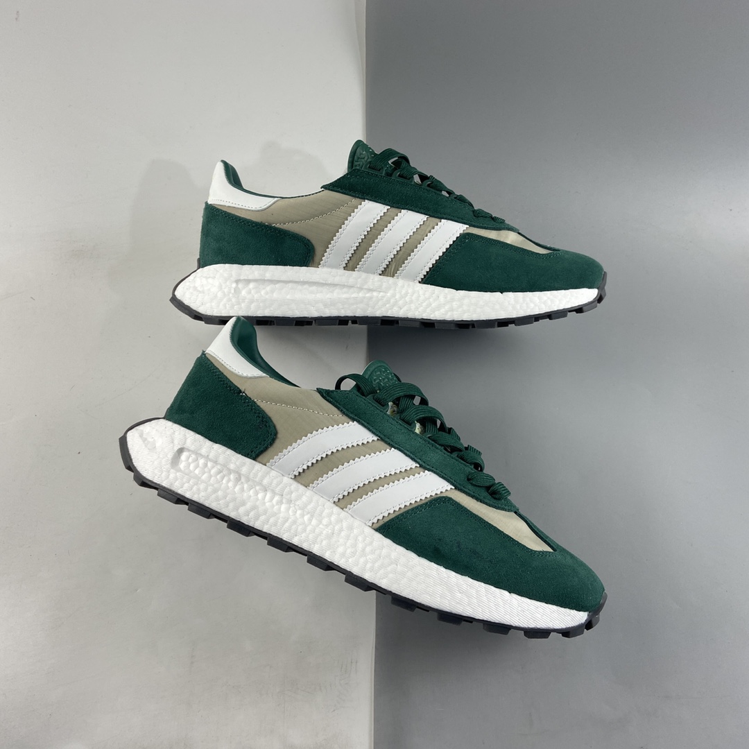 P160  Adidas Retropy E5 爆米花中底复古运动休闲跑步鞋 GY1132