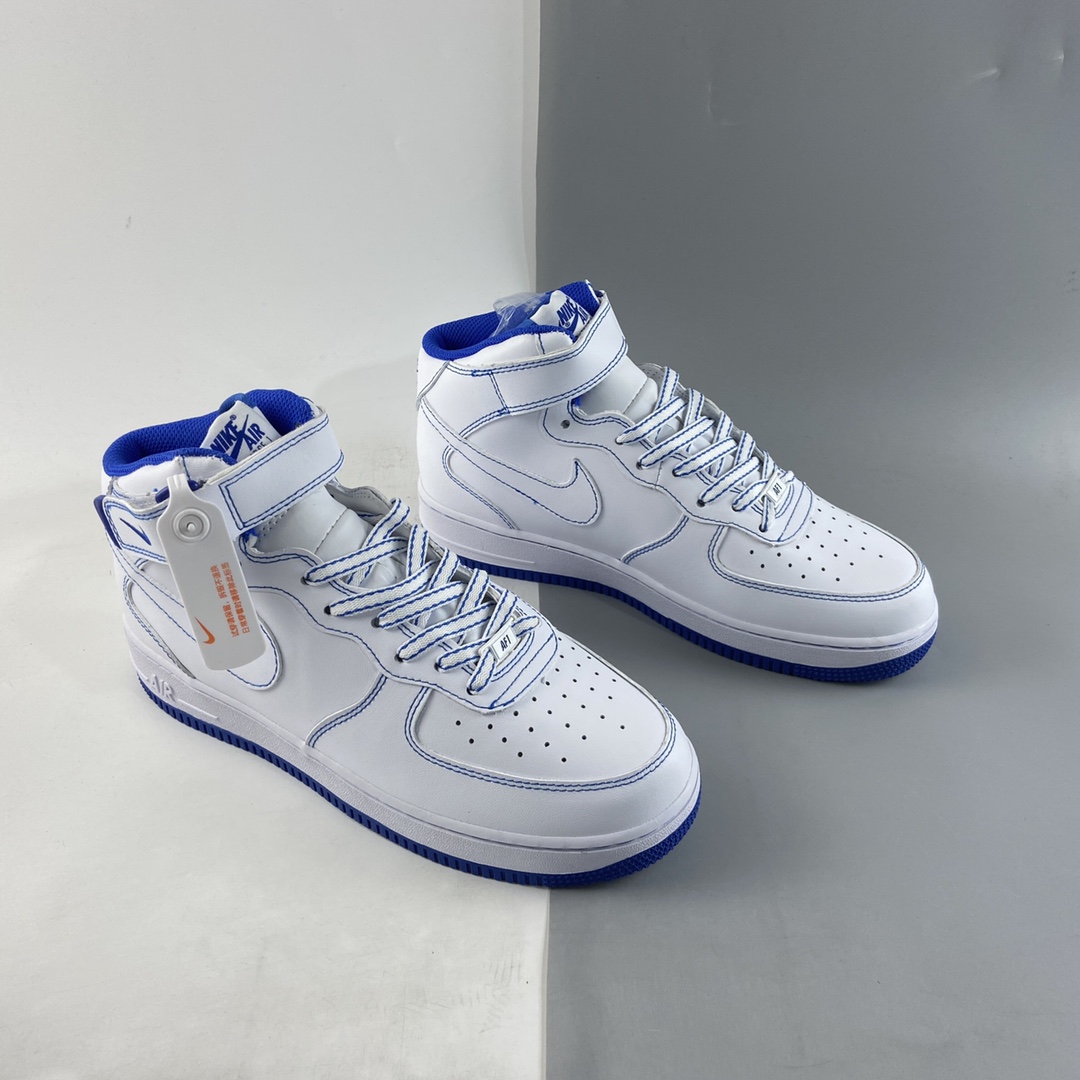 P220  NIKE Air Force 1’07 Mid 空军一号中帮休闲运动板鞋 CV1724-101