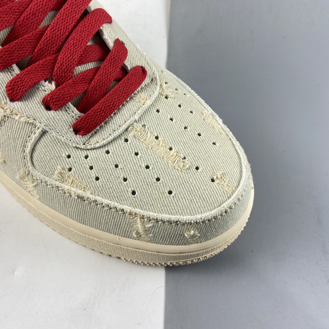 P240  NIKE Air Force 1’07 Mid 李维斯水洗中邦休闲板鞋 651122-215