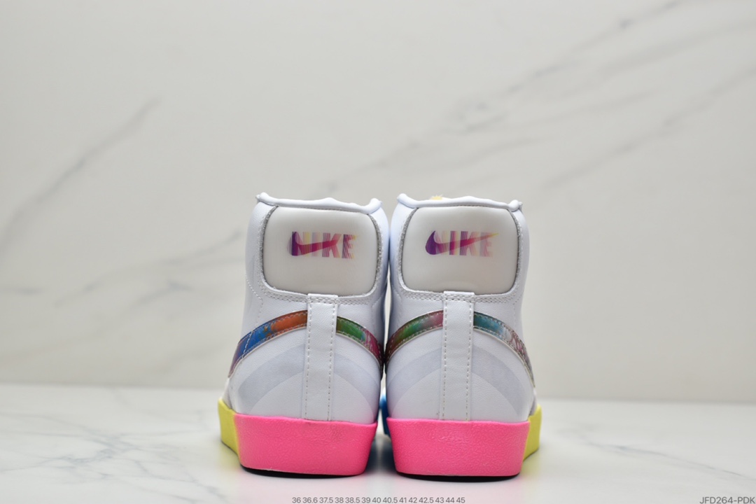 170 耐克Nike Blazer Mid ’1977 Vintage WE”Multi-Color” 全息镭射CZ8653-136