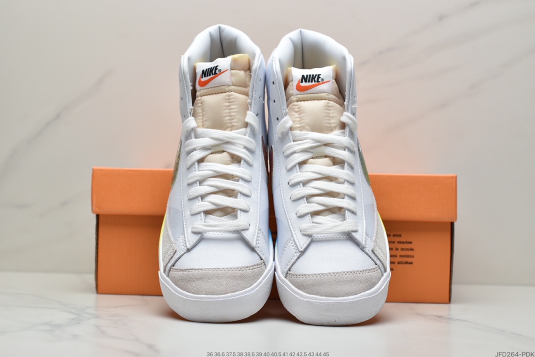 170 耐克Nike Blazer Mid ’1977 Vintage WE”Multi-Color” 全息镭射CZ8653-136