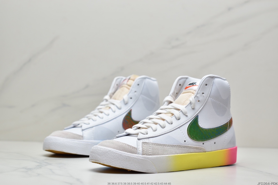 170 耐克Nike Blazer Mid ’1977 Vintage WE”Multi-Color” 全息镭射CZ8653-136
