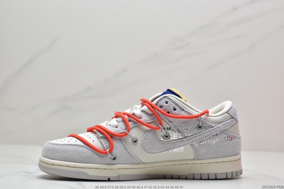 380 Off-White x NIKE Dunk Low”The 50”OW联名50色 灰白 NO.38 DJ0950-110