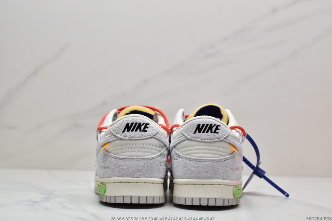 380 Off-White x NIKE Dunk Low”The 50”OW联名50色 灰白 NO.38 DJ0950-110