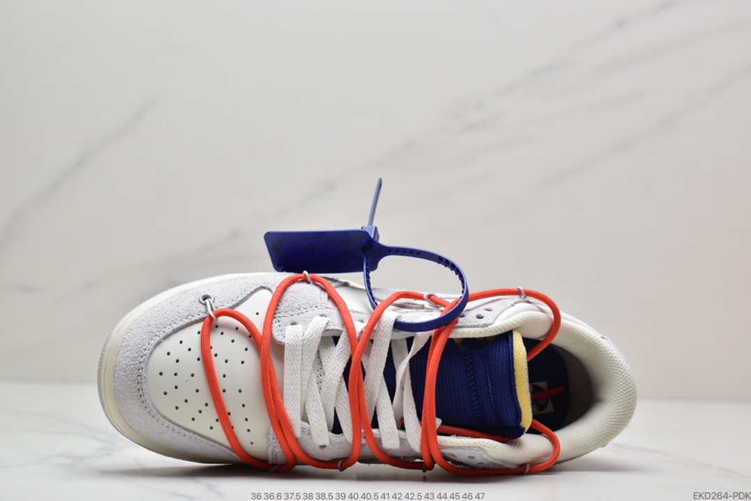 380 Off-White x NIKE Dunk Low”The 50”OW联名50色 灰白 NO.38 DJ0950-110
