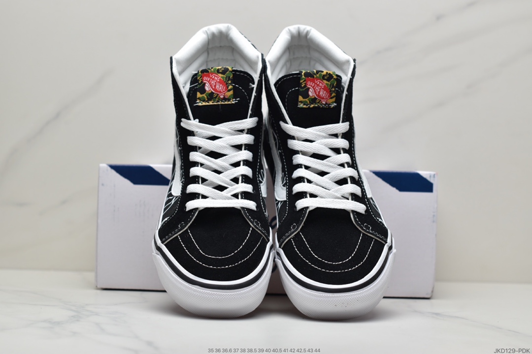 160 万斯VANS SK8-Hi Slim 高帮时尚 男女帆布鞋硫化鞋情侣休闲鞋百搭滑板鞋
