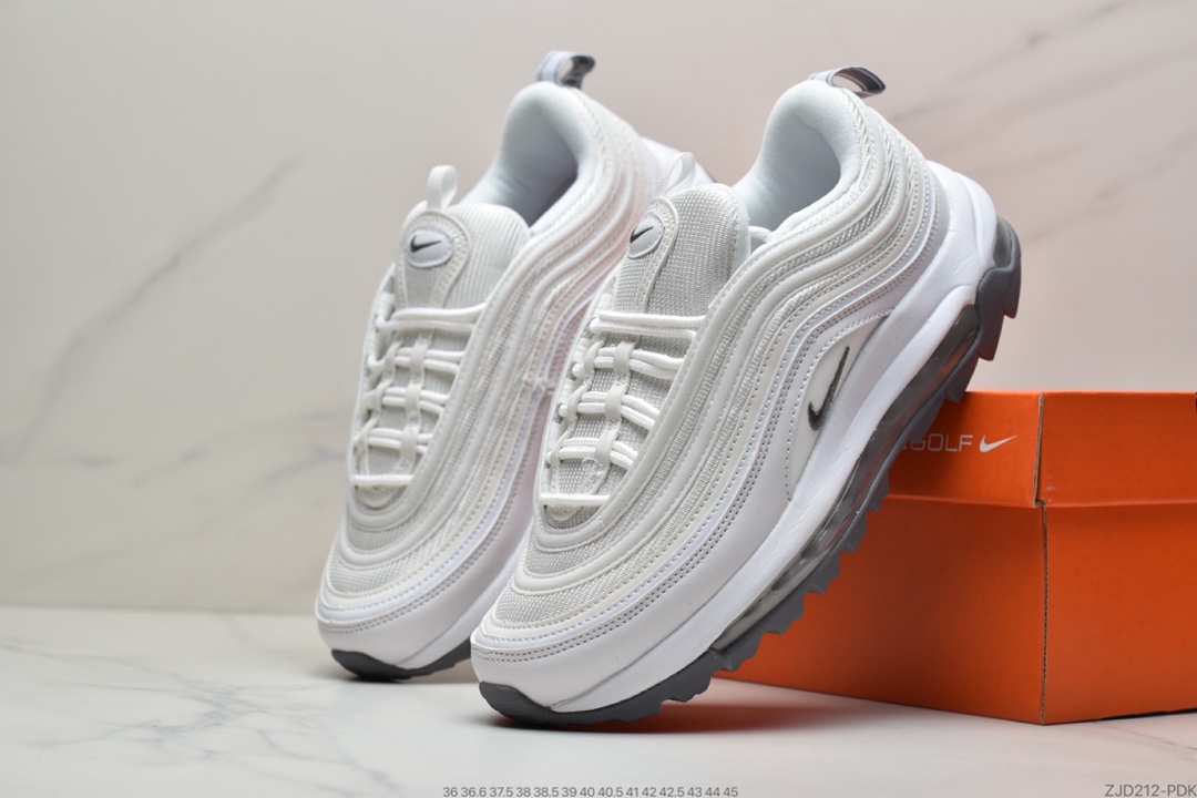 240 耐克Nike Golf Air Max 97G子弹头高尔夫球鞋CI7538-101