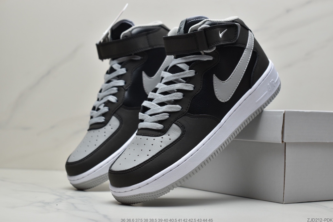 240 耐克Nike Air Force 1 Mid 影子灰配色854851-047
