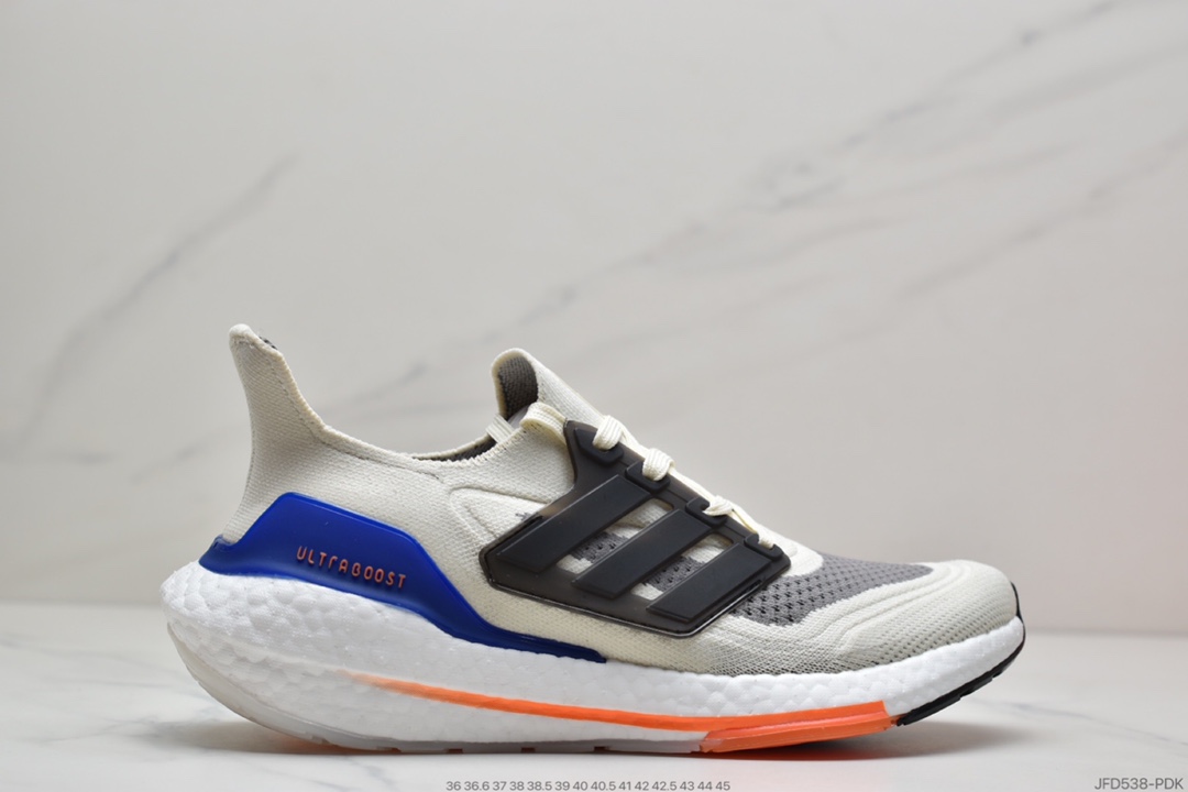 170 Adidas Ultra Boost 21 Consortium FY0371 阿迪达斯新款厚底爆米花跑鞋 FC0881