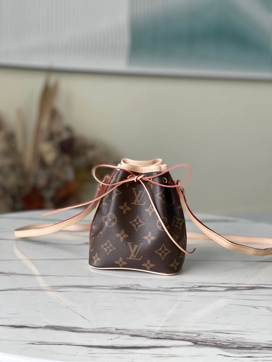 Louis Vuitton LV Nano Noe Bags Handbags Monogram Canvas Mini M41346