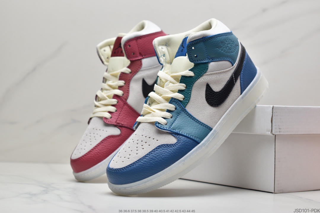 200 Air Jordan 1 Mid 凭借亮眼的配色DM9601-200