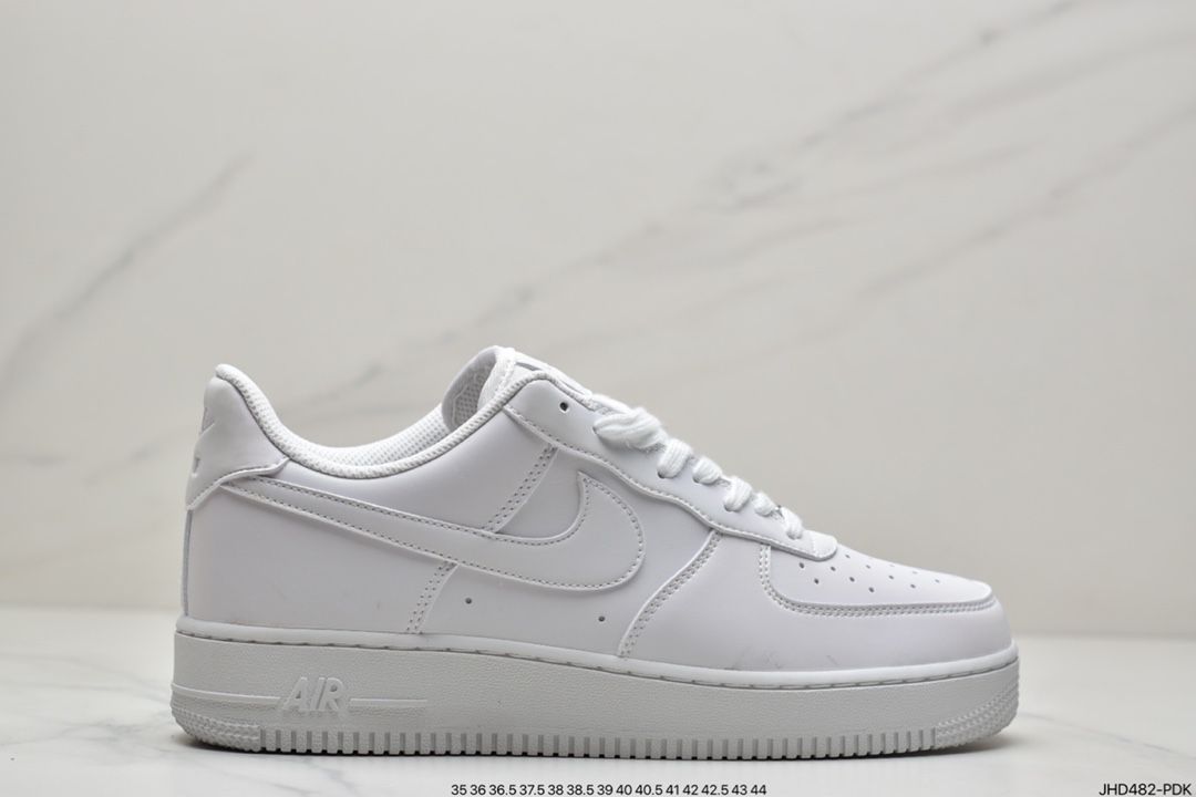 190 耐克Nike Air Force Low 1’07”Reflective White”空军一号经典低帮百搭休闲运动板鞋DC2062-001