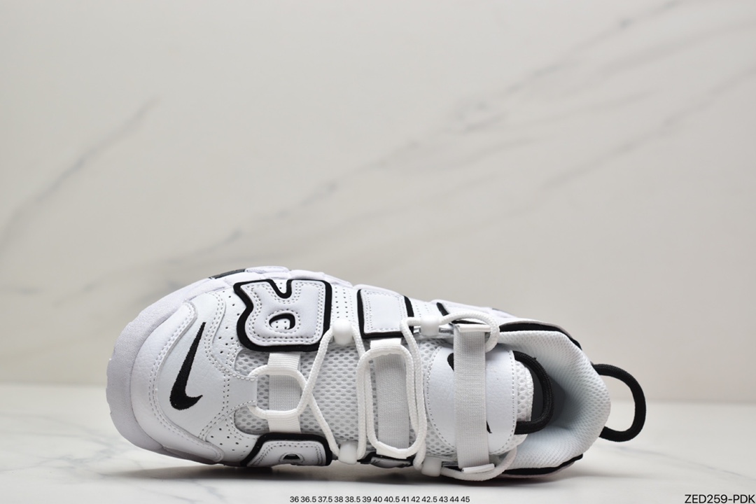 250 耐克NK Air More Uptempo ’96 OG 皮蓬大AIR 黑白配色 DO6718-100