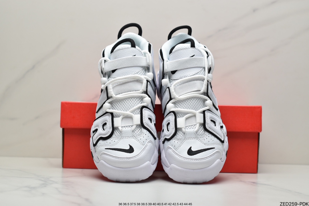 250 耐克NK Air More Uptempo ’96 OG 皮蓬大AIR 黑白配色 DO6718-100