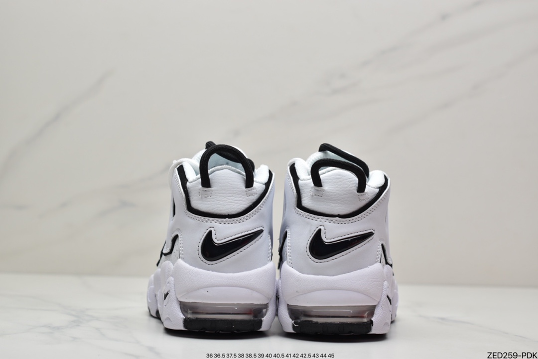 250 耐克NK Air More Uptempo ’96 OG 皮蓬大AIR 黑白配色 DO6718-100