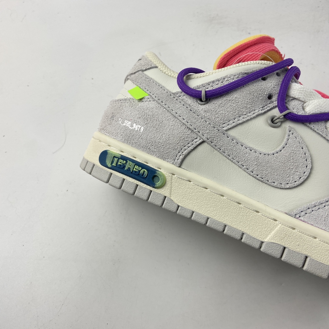 P380  Off-White x Nike SB Dunk Low”The 50”扣篮系列运动板鞋DJ0950-101