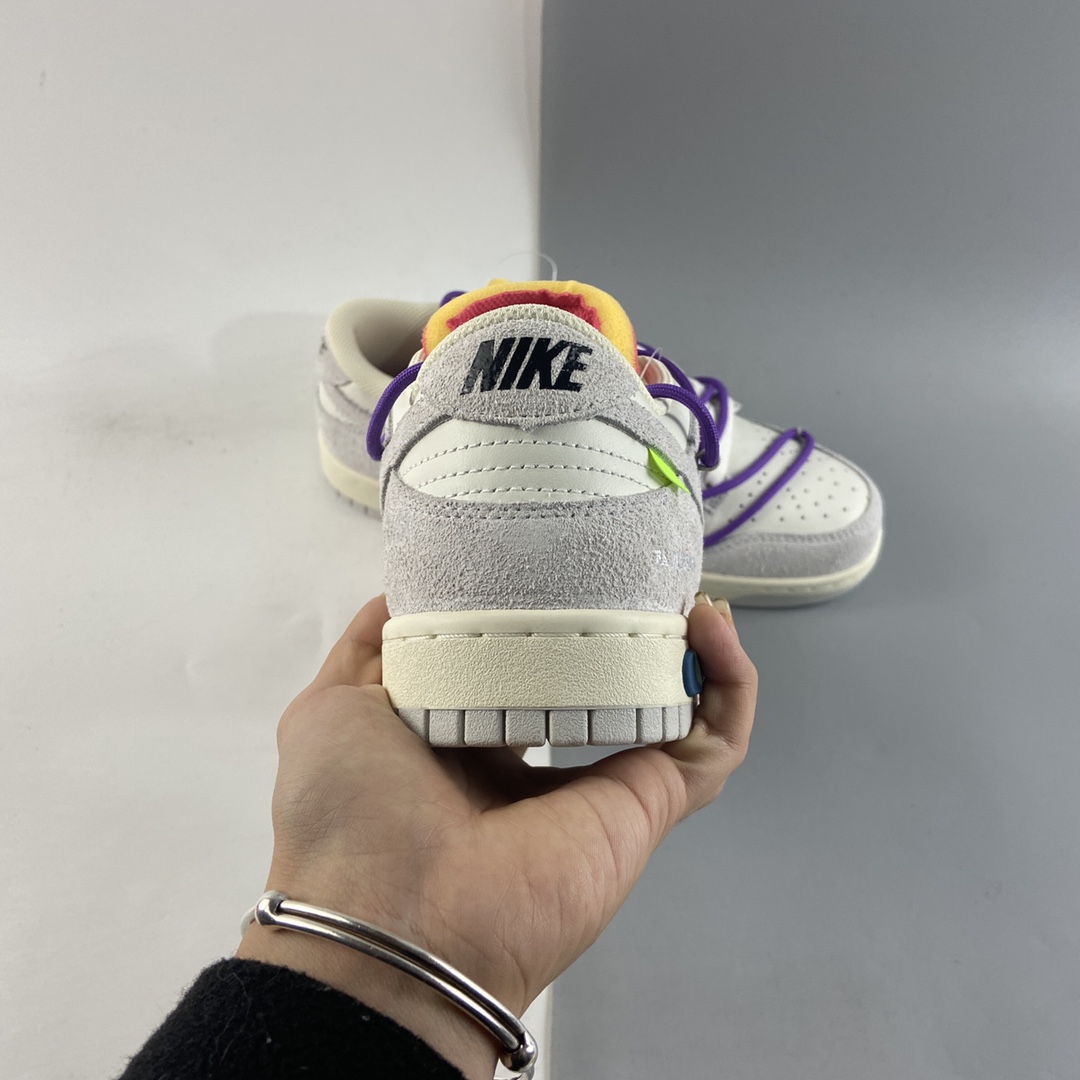 P380  Off-White x Nike SB Dunk Low”The 50”扣篮系列运动板鞋DJ0950-101