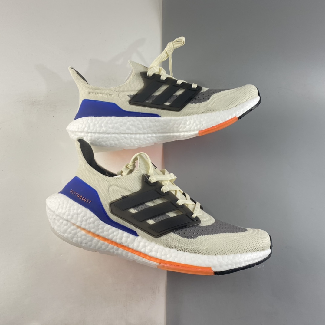 P180 Adidas UltraBoost 21 加厚爆米花袜套式针织鞋面休闲运动慢跑鞋 S23869-莆田鞋,莆田鞋货源,高仿鞋,高仿鞋货源,安福档口,莆田高仿鞋,莆田鞋批发,高仿鞋批发,莆田高仿运动鞋,高仿运动鞋,莆田运动鞋 P180 Adidas UltraBoost 21 加厚爆米花袜套式针织鞋面休闲运动慢跑鞋 S23869