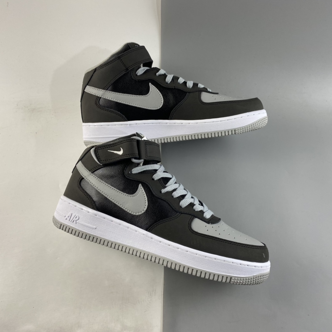 P240  NIKE Air Force 1’07 Mid 空军一号影子灰中帮休闲板鞋 854851-067