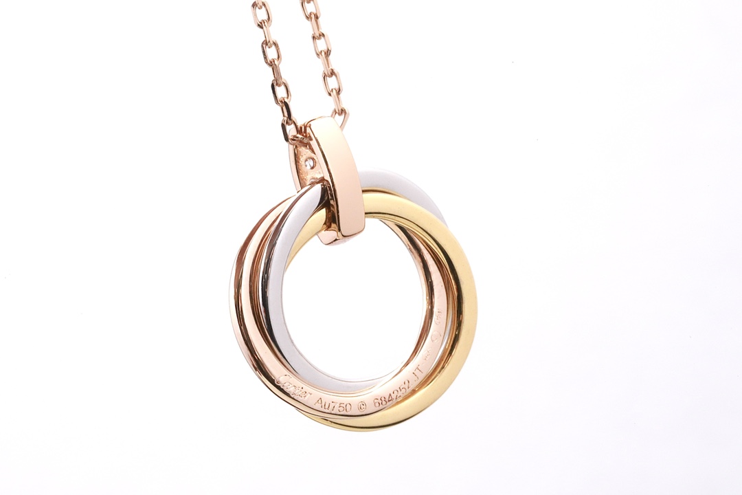 Cartier 新品 卡地亚 三环项链