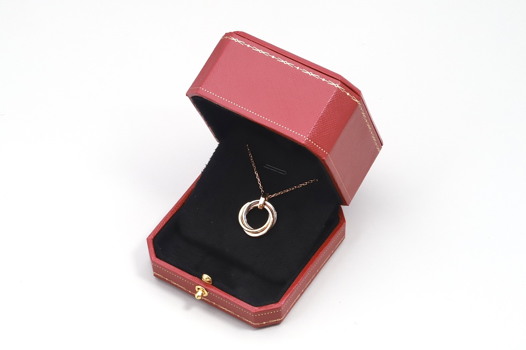 Cartier 新品 卡地亚 三环项链