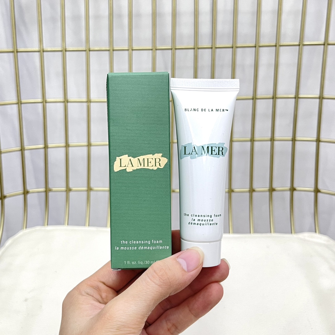 La Mer Nettoyant Visage Doux 30ml - Échantillon de Luxe pour une Peau Éclatante