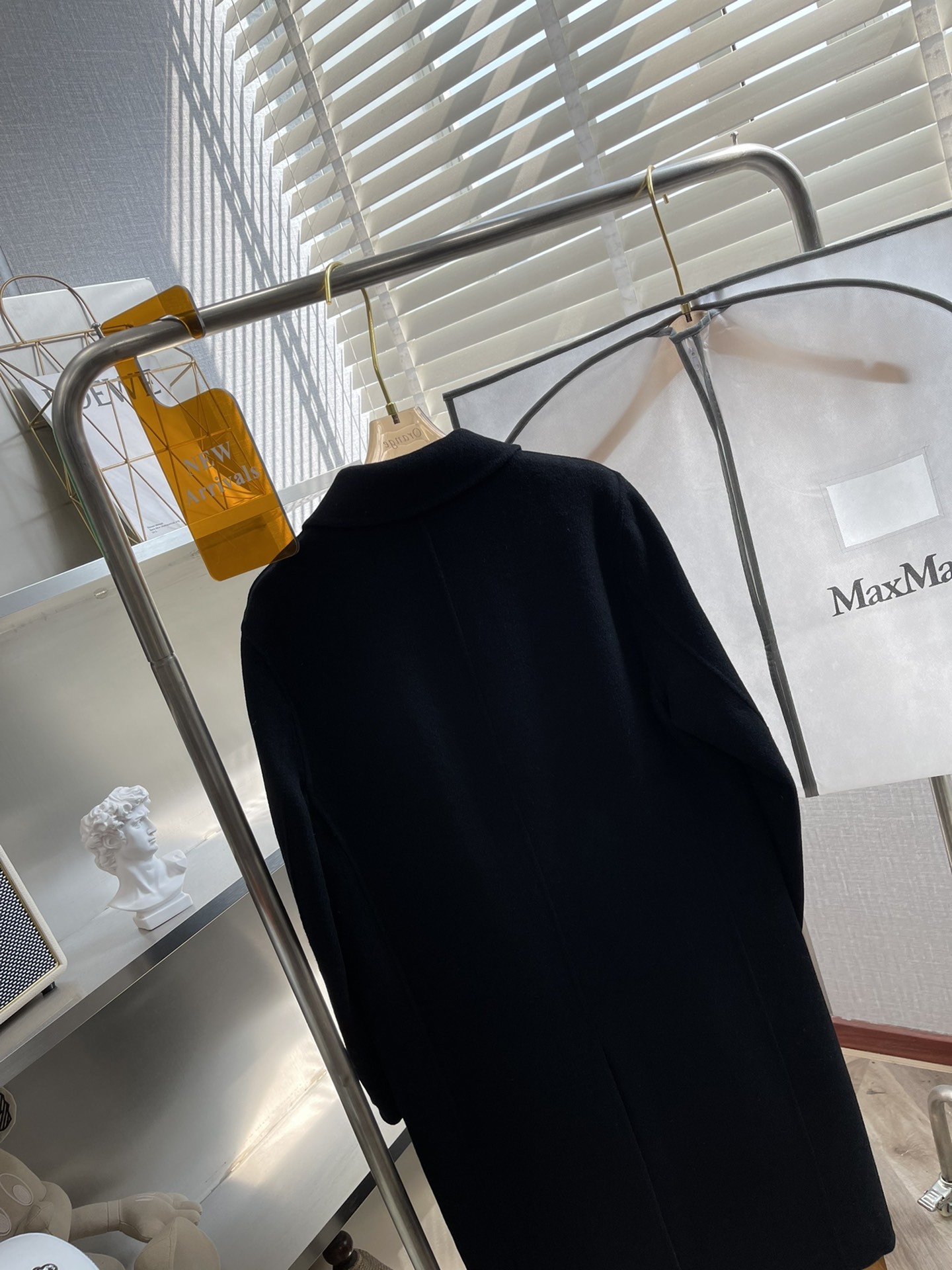 Maxmara布拉格黄昏羊毛大衣支持