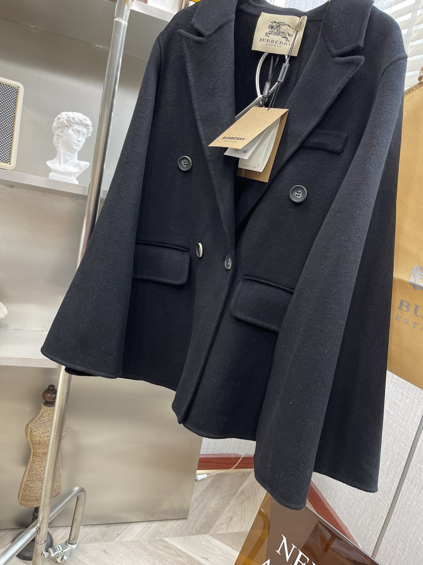️BURBERRY蜜境羊毛大衣冬季新